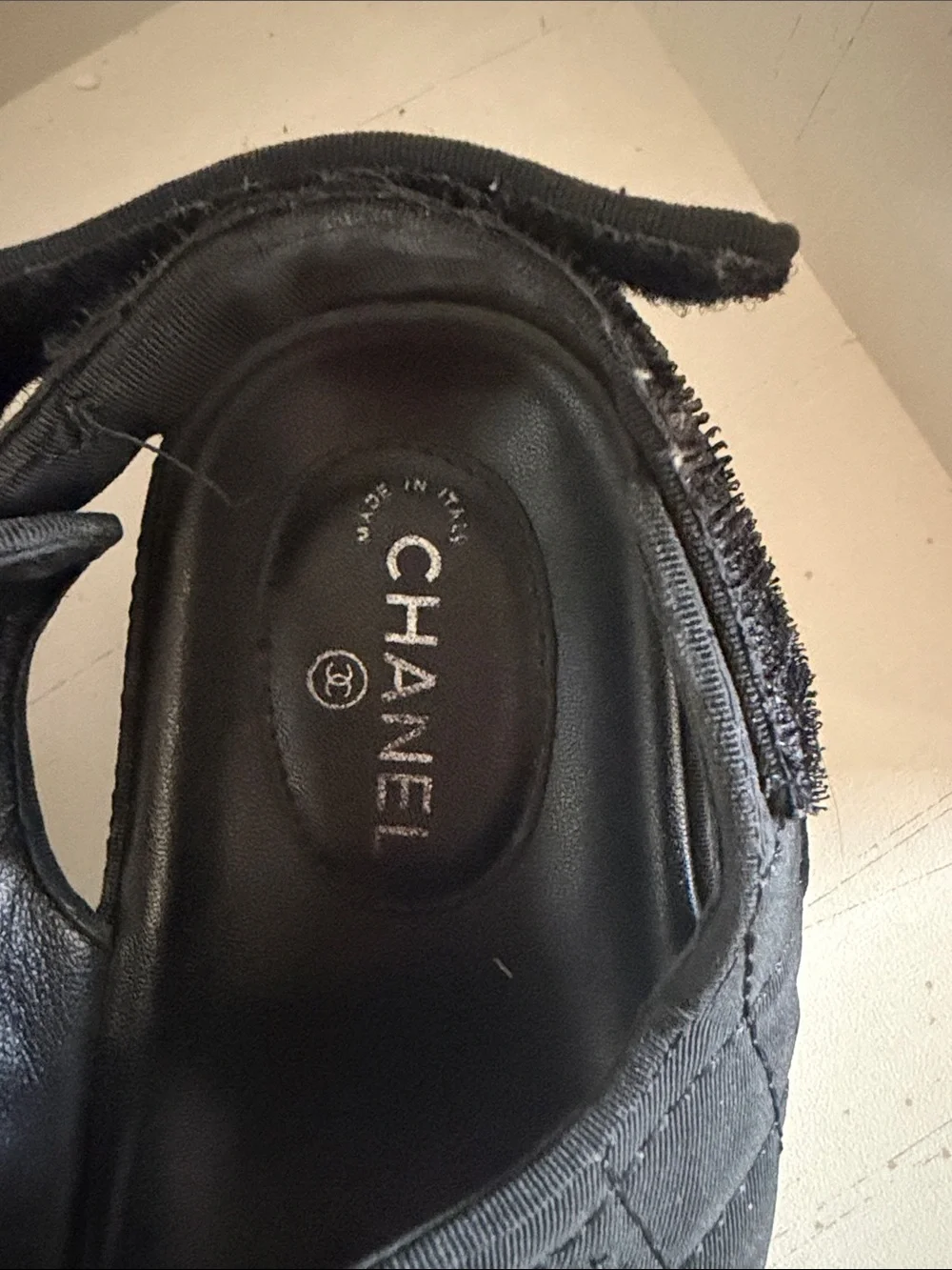 CHANEL quilted sport